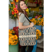 北欧アールデコのカスタマイズ トートバッグ