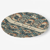 北欧アールデコのカスタマイズ ペーパープレート (アングル)