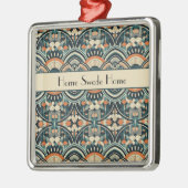 北欧アールデコのカスタマイズ メタルオーナメント (左)