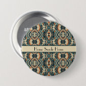 北欧アールデコのカスタマイズ 缶バッジ (正面&裏面)