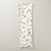 北欧イエローフローラ ボディピロー (裏面 (縦))