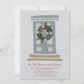 北欧ウィンタークリスマス引っ越し祝いパーティー シーズンカード (正面)