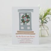 北欧ウィンタークリスマス引っ越し祝いパーティー シーズンカード (スタンド正面)