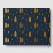 北欧エレガントのクリスマス ゲストブック (裏面)