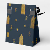 北欧エレガントのクリスマス フェイバーボックス (裏面サイド)