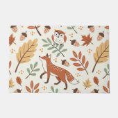 北欧エレガント秋パターン ドアマット (正面)