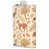 北欧エレガント秋パターン フラスク (左)