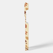 北欧エレガント秋パターン iPhoneケース (左側面)