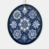 北欧オーナメント セラミックオーナメント (左)