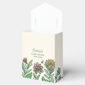 北欧カラフル芸術的ブライダルシャワー フェイバーボックス (オープン)