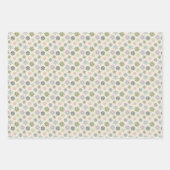 北欧クリスマスクラシック包装紙シート ラッピングペーパーシート (正面)