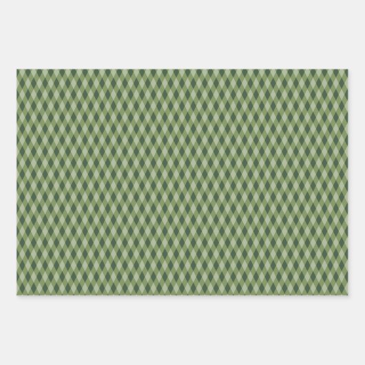 北欧クリスマスクラシック包装紙シート ラッピングペーパーシート (正面3)