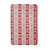 北欧クリスマススススススカンジナビアのトナカイ バスマット (正面縦)
