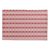 北欧クリスマススススススカンジナビアのトナカイ 枕カバー (裏面)