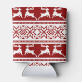 北欧クリスマススススススカンジナビアのトナカイ 缶クーラー (裏面)