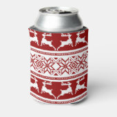 北欧クリスマススススススカンジナビアのトナカイ 缶クーラー (缶裏面)