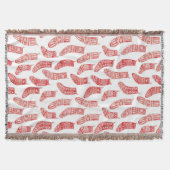 北欧クリスマスストッキング スローブランケット (正面)