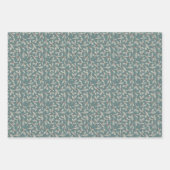 北欧クリスマスダラホースラッピング紙シート ラッピングペーパーシート (正面3)