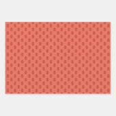 北欧クリスマスダラララッピング紙シート ラッピングペーパーシート (正面3)