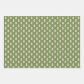 北欧クリスマスハイゲラッピングシート ラッピングペーパーシート (正面3)