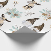 北欧クリスマスパターンラッピング紙 ラッピングペーパー (角)