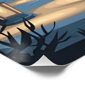 北欧クリスマスビレッジアートスカンジナビア冬 ポスター (コーナー)