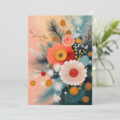 北欧クリスマスフローラ シーズンカード (スタンド正面)