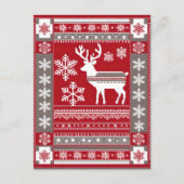 北欧クリスマスポストカード ポストカード (正面)