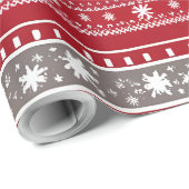 北欧クリスマスラッピング紙 ラッピングペーパー (ロールコーナー)