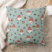 北欧クリスマス格言ソフトグリーン クッション (ブランケット)