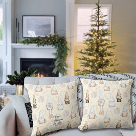 北欧クリスマス格言名前をカスタムする クッション