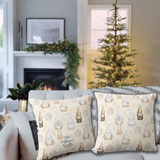 北欧クリスマス格言名前をカスタムする クッション