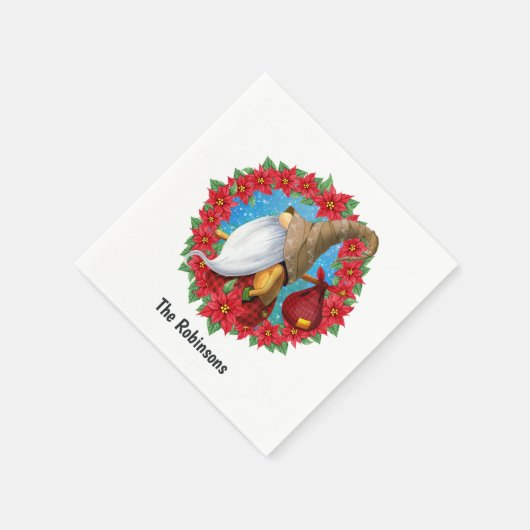 北欧クリスマス格言 スタンダードカクテルナプキン (角)