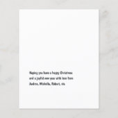 北欧クリスマス格言 チラシ (裏面)