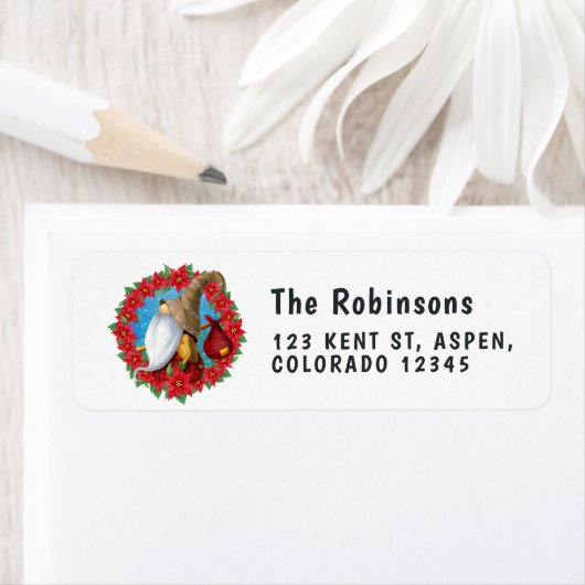 北欧クリスマス格言 ラベル (インサイチュ)