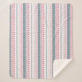 北欧クリスマス シェルパブランケット (正面)