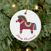 北欧クリスマス セラミックオーナメント