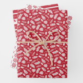 北欧クリスマス ラッピングペーパーシート (インサイチュ)