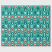 北欧クリスマス ラッピングペーパー (フラット)