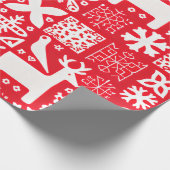 北欧クリスマス ラッピングペーパー (角)