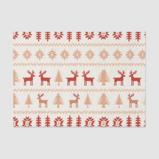 北欧クリスマス 薄葉紙 (正面)