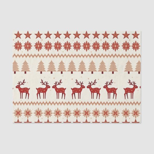 北欧クリスマス 薄葉紙 (正面)