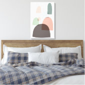 北欧コンテンポラリースタイルキャンバス印刷 キャンバスプリント (インサイチュ (寝室))