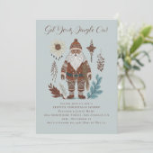 北欧サンタメリークリスマス 招待状 (スタンド正面)