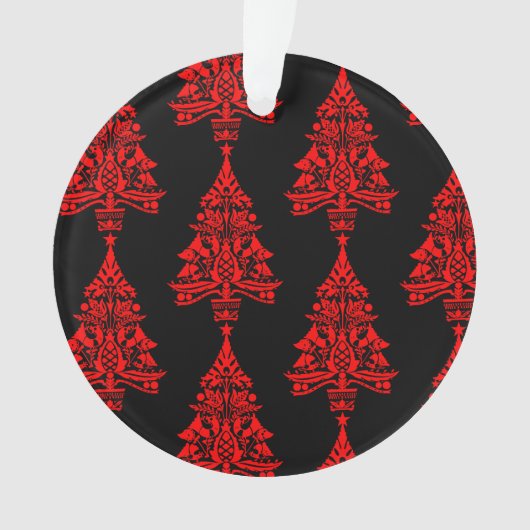 北欧スカンジナビアのクリスマスツリーの装飾 オーナメント (正面)