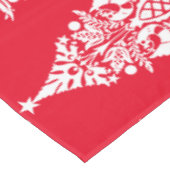 北欧スカンジナビアのクリスマスツリーの装飾 テーブルクロス (アングル)