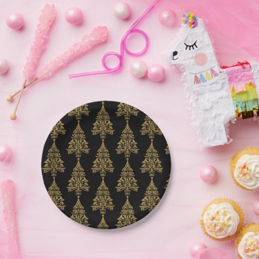 北欧スカンジナビアのクリスマスツリーの装飾 ペーパープレート (パーティー)