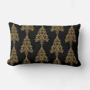 北欧スカンジナビアのクリスマスツリーの装飾 ランバークッション