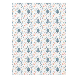北欧スカンジナビアのクリスマスツリーパターン テーブルクロス