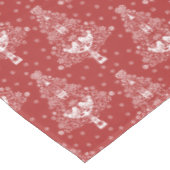 北欧スカンジナビアのクリスマスツリー魔法 テーブルクロス (アングル)